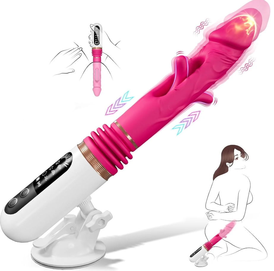 THRUSTING DILDO SEX MACHINE BY FREAKY ROMANCE