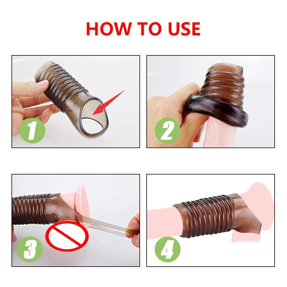 Vibrador vaginal retardante de la eyaculación