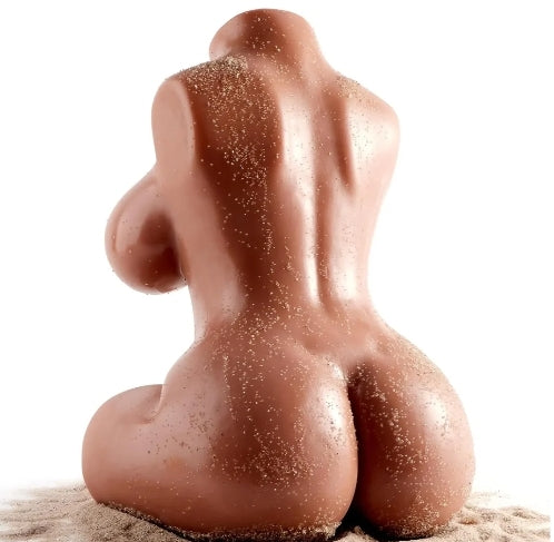 MUÑECA DE MASTURBACIÓN MASCULINA DE CHOCOLATE DE 4 KG DE MS BLANKA DE FREAKY ROMANCE
